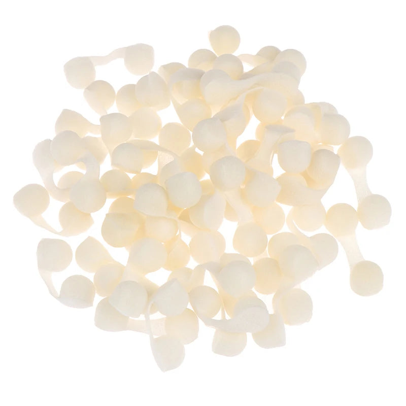 50Pcs Nose Filter Plug Filters Nasal Plugs Spray Disposable Sponge anti Invisible Breathable Air Swimming Replacement