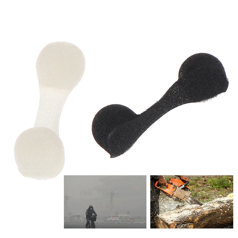 50Pcs Nose Filter Plug Filters Nasal Plugs Spray Disposable Sponge anti Invisible Breathable Air Swimming Replacement